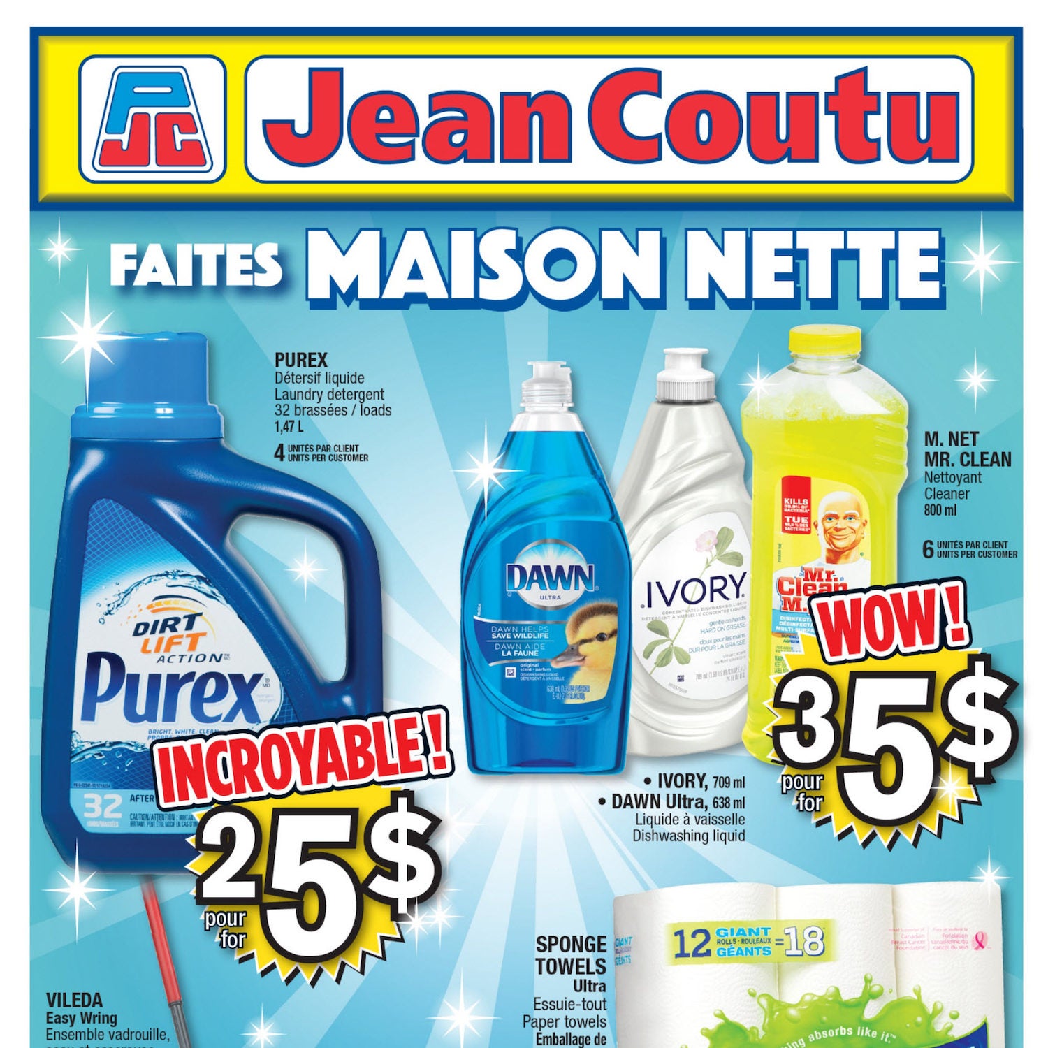 Jean Coutu Weekly Flyer Weekly Have A Clean House Apr 28 May