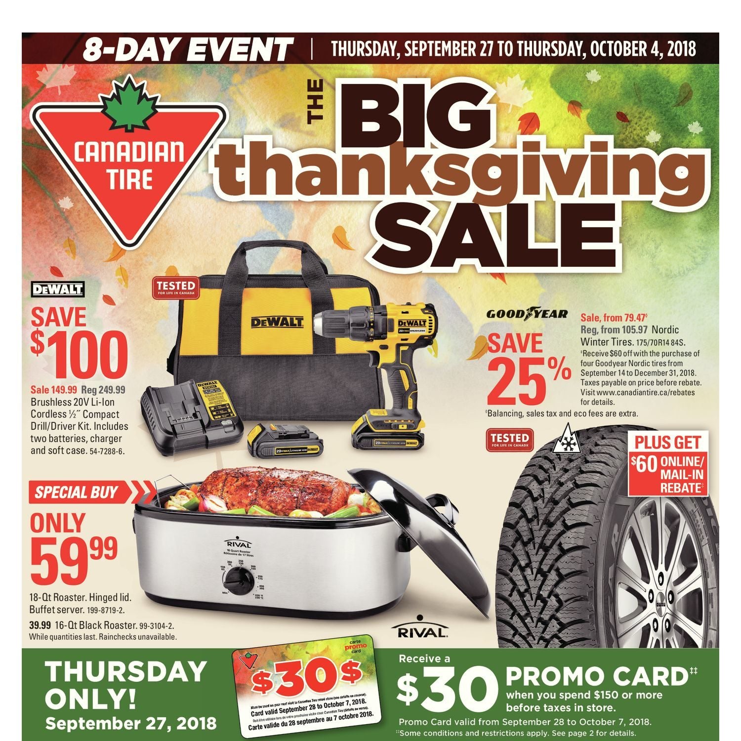 Canadian Tire Weekly Flyer - 8-Day 