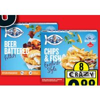 High Liner Breaded & Batterded Fish Family Pack or Market Cuts Fish Fillets or Pan-Sear
