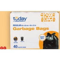 Today by London Drugs Heavy Duty Garden Bags or Garbage Bags
