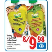 Baby Gourmet Baby Food Pouches - 8/$9.98