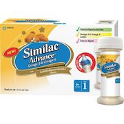 Similac Advance Omega-3 & 6 Ready-to-feed Or Similac Advance Omega-3 & 6 Nursettes - $9.98