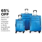 Westjet Apollo Luggage - From $75.25 (65% off)