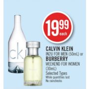 Calvin Klein IN2U for Men - $19.99