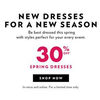 30% Off Spring Dresses