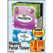 Majesta Facial Tissue  - $4.99 ($1.00 off)