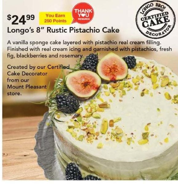 Spiced Pistachio Rasmalai Cake | CBC Life