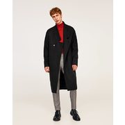 Long Coat With Inverted Lapels - $99.99