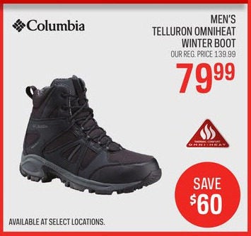 Columbia telluron 2024 omni heat