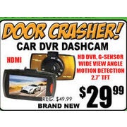 Car DVD Dashcam - $29.99