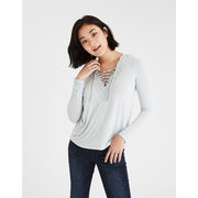 AE Lace-on-lace Trim Top - $12.98 ($25.94 Off)