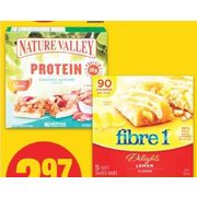Nature Valley Protein Bars, Breakfast Squares or Fibre 1 Bars - $2.97
