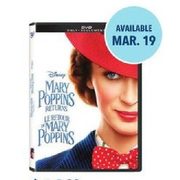 Mary Poppins Returns DVD - $19.99