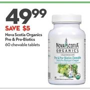 Nova Scotia Organics Pre & Pro-Biotics - $49.99 ($5.00 off)