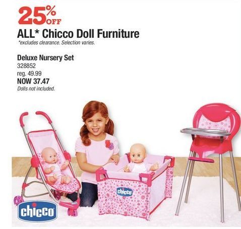 chicco deluxe nursery set
