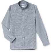 Lacoste Men's Slim Fit Giant Check Cotton Poplin Long Sleeve Shirt - $71.87 ($73.13 Off)