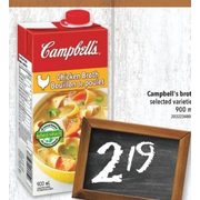 Campbell's Broth - $2.19