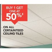 Lowe 039 S On All Certainteed Ceiling Tiles Redflagdeals Com