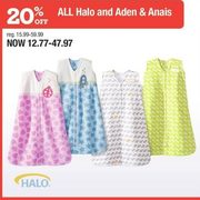 All Halo And Aden & Anais - $12.77-$47.97 (20% off)