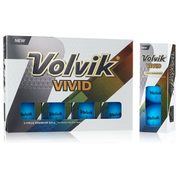 Volvik Vivid Golf Balls - Blue - $33.98 ($9.01 Off)
