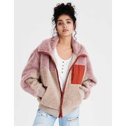 Ae Sherpa Color Block Bomber Jacket - $39.98 ($59.97 Off)