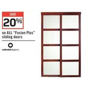 Colonialelegance All "Fusion Plus" Sliding Doors - 20% off