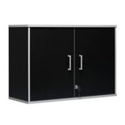 System Build 2-door Storage Wall Cabinet, Black - $69.99 ($70.00 Off)