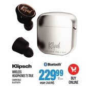 Klipsch Wireless Headphones T5 True - $229.99