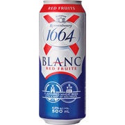 Kronenbourg 1664 Blanc Fruits Rouges Can - $2.39 ($0.30 Off)