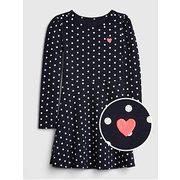 Kids Dot Heart Fit And Flare Dress - $39.99 ($9.96 Off)