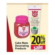 Cake Mate Decorating Products - 20% off