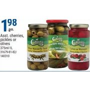 Cherries, Pickles or Olives - $1.98