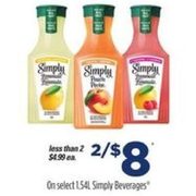 Simply Beverages - 2/$8.00