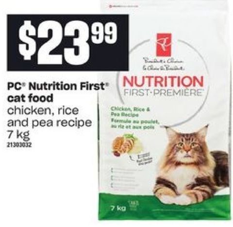 Loblaws PC Nutrition First Cat Food RedFlagDeals