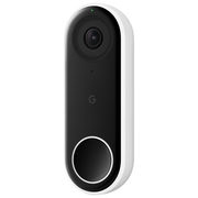 Google Nest Hello Wi-Fi Video Doorbell - Black/White