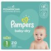 Pampers Baby-Dry, Cruisers Or Swaddlers Super Econo Diapers Or Huggies Snug & Dry, Little Movers Or Little Snugglers Mega Colossal