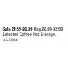 Heritage Coffee Pod Storage - $21.59-$26.39