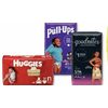 Huggies, Pull-Ups or Goodnites Jumbo Diapers or Training Pants - $12.99/pkg