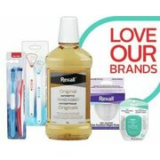 Rexall Brand Oral Health Products - 15% off