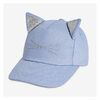 Toddler Girls' Cat Ear Baseball Cap In Pastel Blue - $9.94 ($2.06 Off)