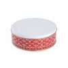 Bee & Willow™ 91 Oz. Holiday Cookie Tin In Red/white - $4.99 ($1.01 Off)