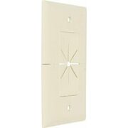 Almond Split Wall Plate with Flexible Opening - $1.99 (30% off)