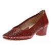 Gomera Sandia Perforated Floral Leather Pump By Pikolinos - $199.99 ($28.01 Off)