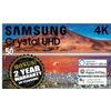Samsung 50" 4K Crystal Display UHD TV - $548.00 ($150.00 off)