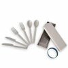 Simply Essential™ 7-Piece Eco-Plastic Flatware Set And Case In Cool Grey - $4.49 (4.51 Off)
