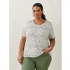 Silhouette-fit Cotton Blend T-Shirt - In Every Story - $9.97 ($22.98 Off)