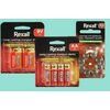 Rexall Brand Batteries - 50% off