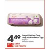 Longo's Enriched Coop Large White Or Brown Eggs - $4.49