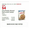 Inno Foods Almond Fruit Crunch Cereal - $10.99 ($4.00 off)