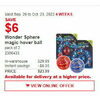 Wonder Sphere Magic Hover Ball - $23.99 ($6.00 off)